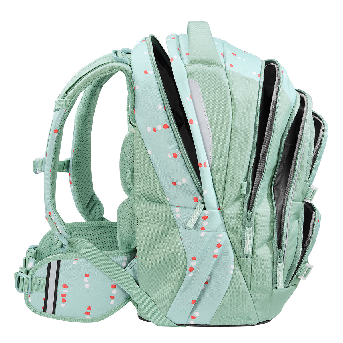 Coocazoo Schulrucksack Porter, Dancing Dots