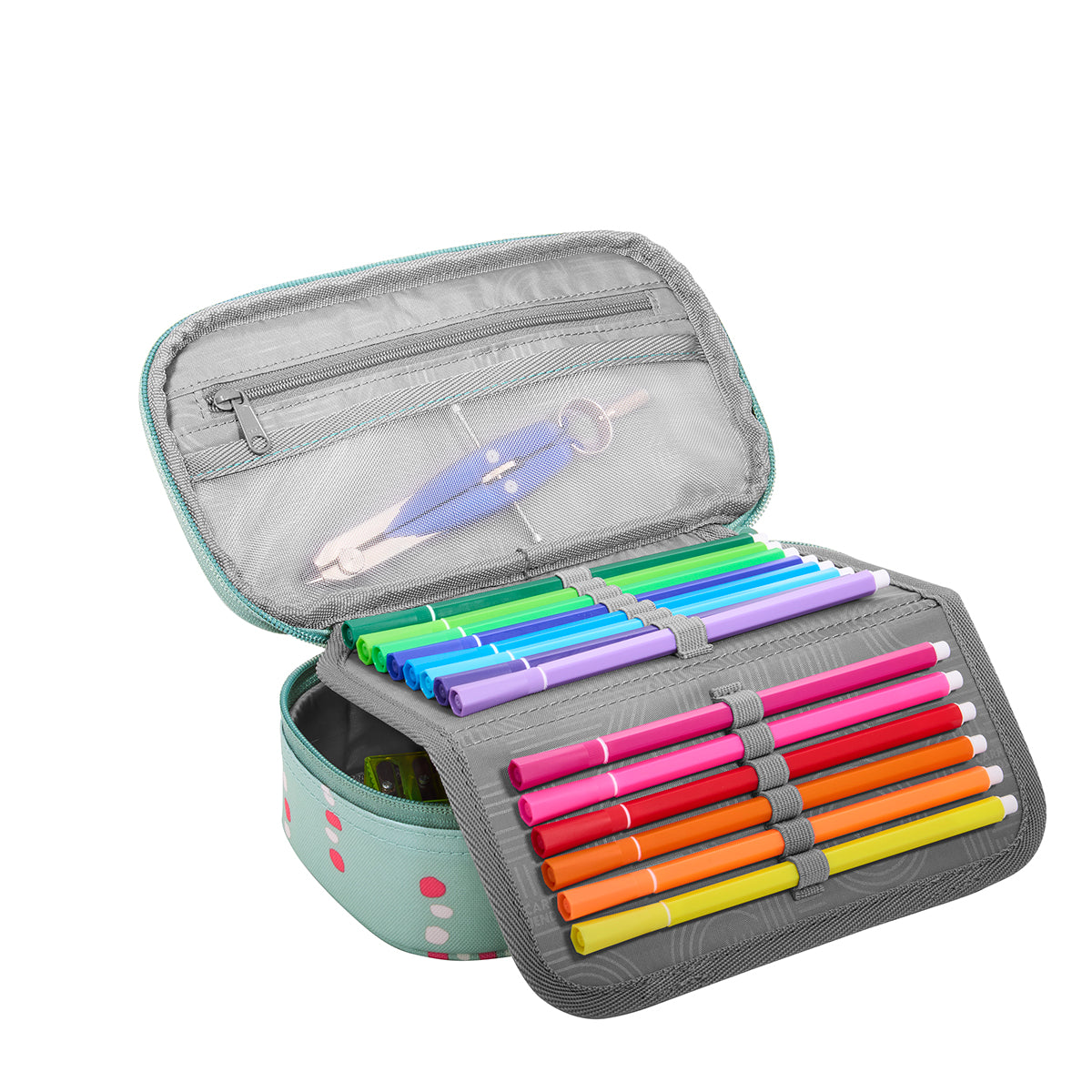Coocazoo Mäppchen Pencil Case, Dancing Dots