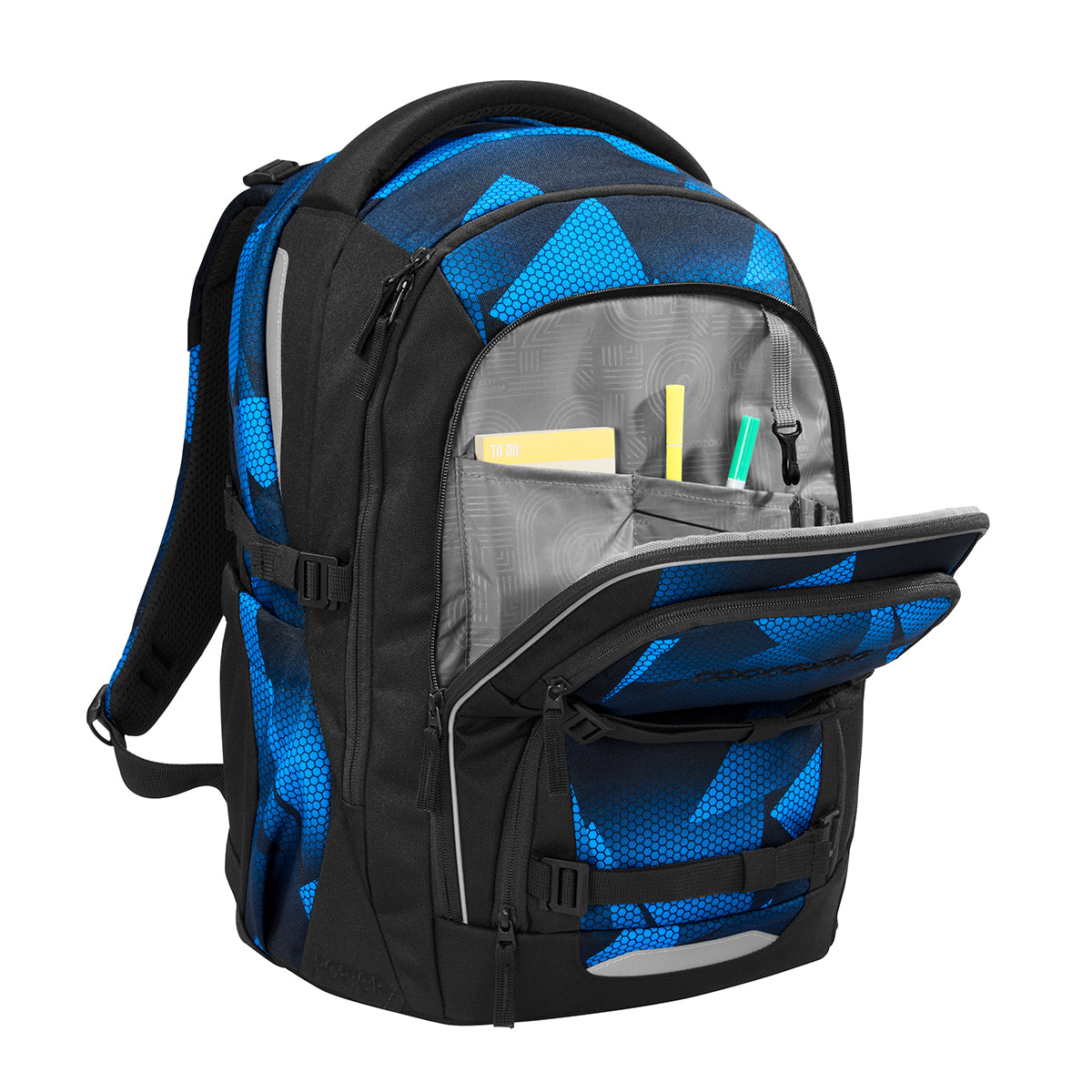 Coocazoo Schulrucksack Porter, Electric Ice