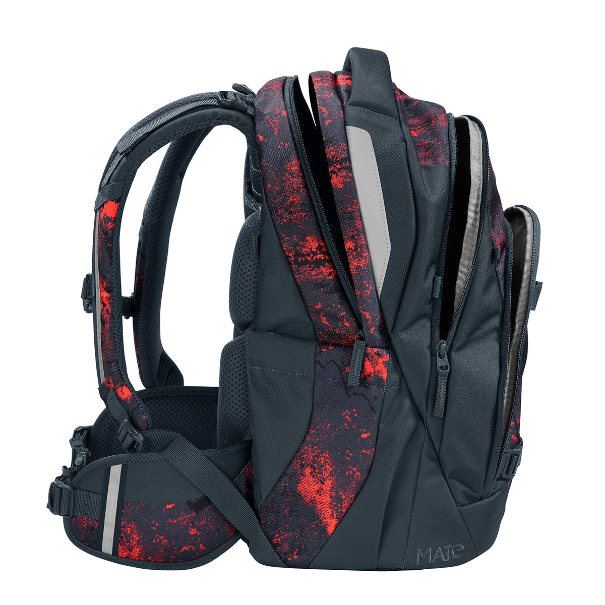 Coocazoo Schulrucksack Mate, Broken Black