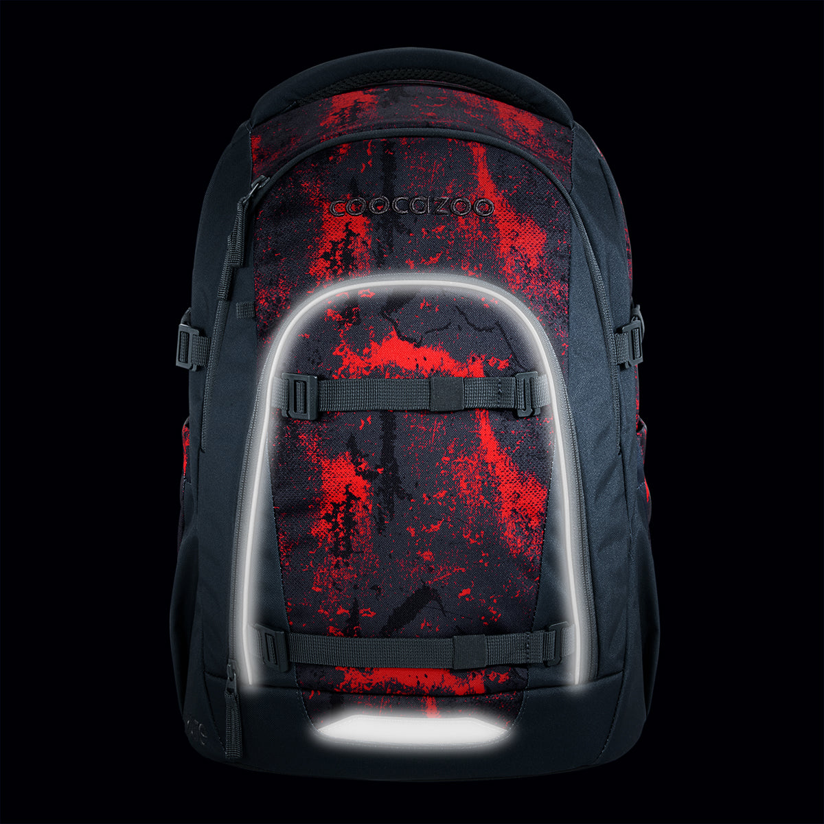 Coocazoo Schulrucksack Mate, Broken Black