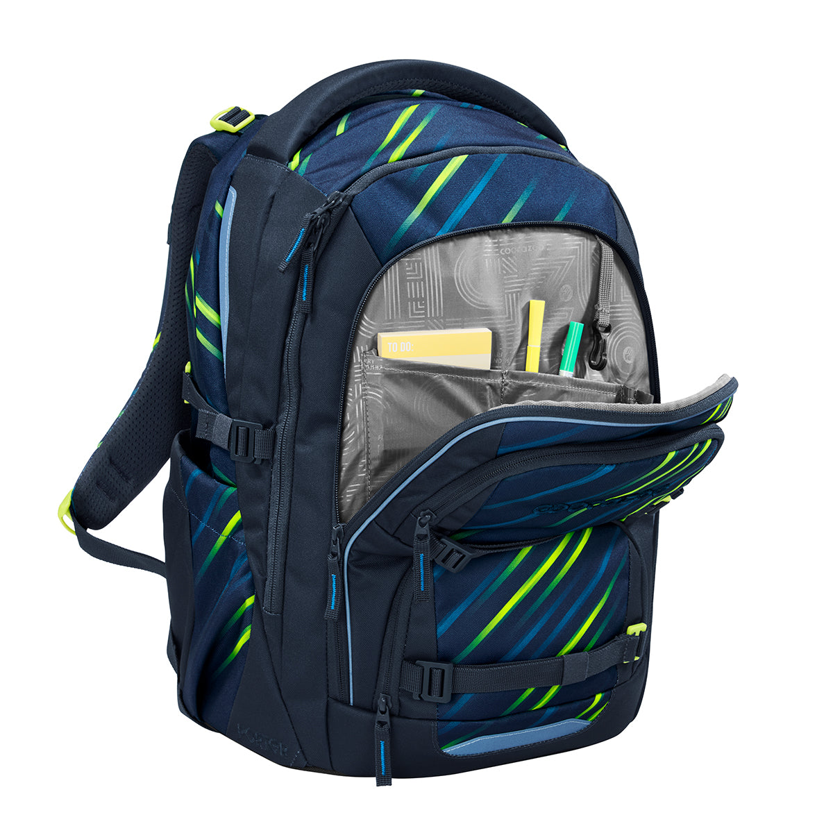 Coocazoo Schulrucksack Porter, Fast Lime