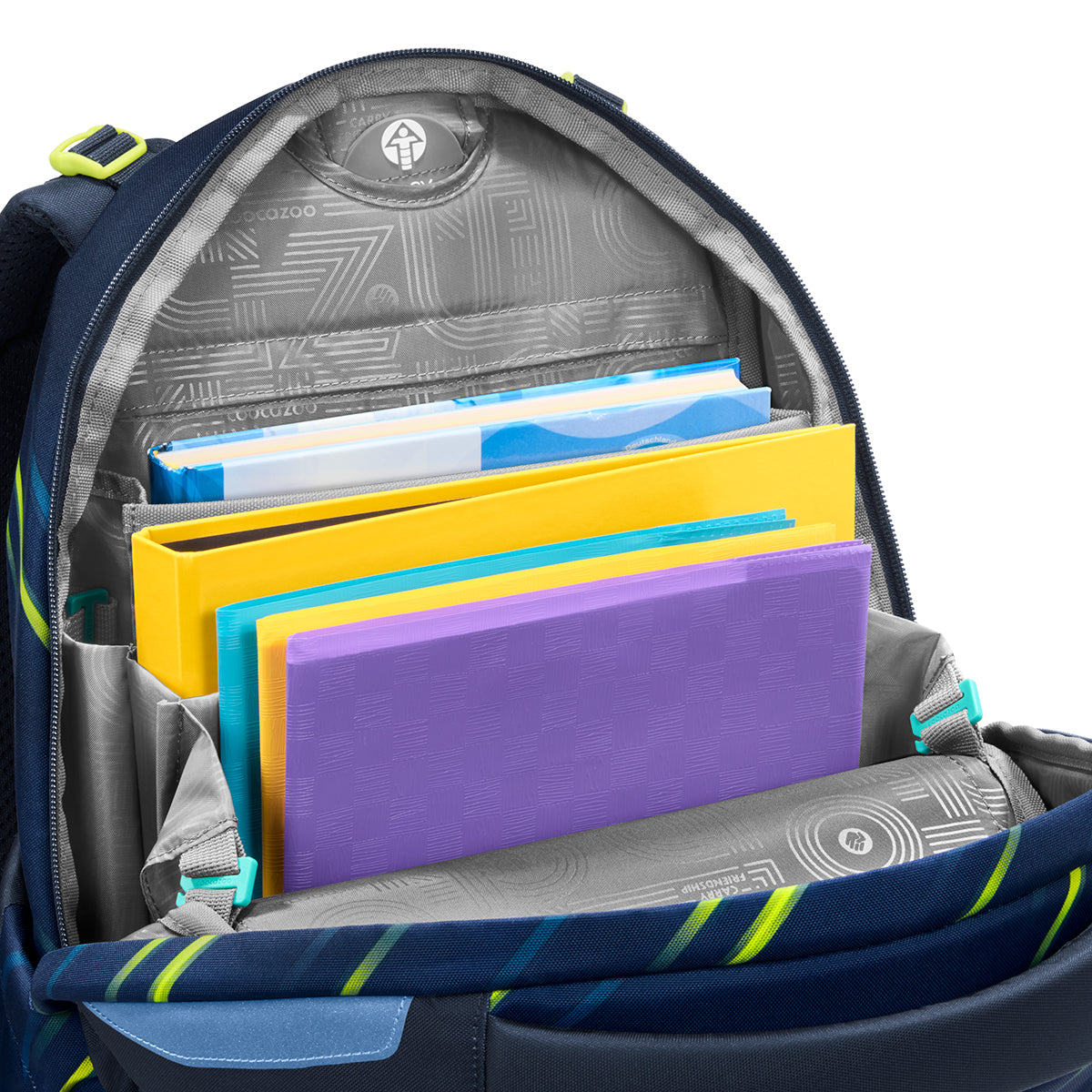Coocazoo Schulrucksack Porter, Fast Lime