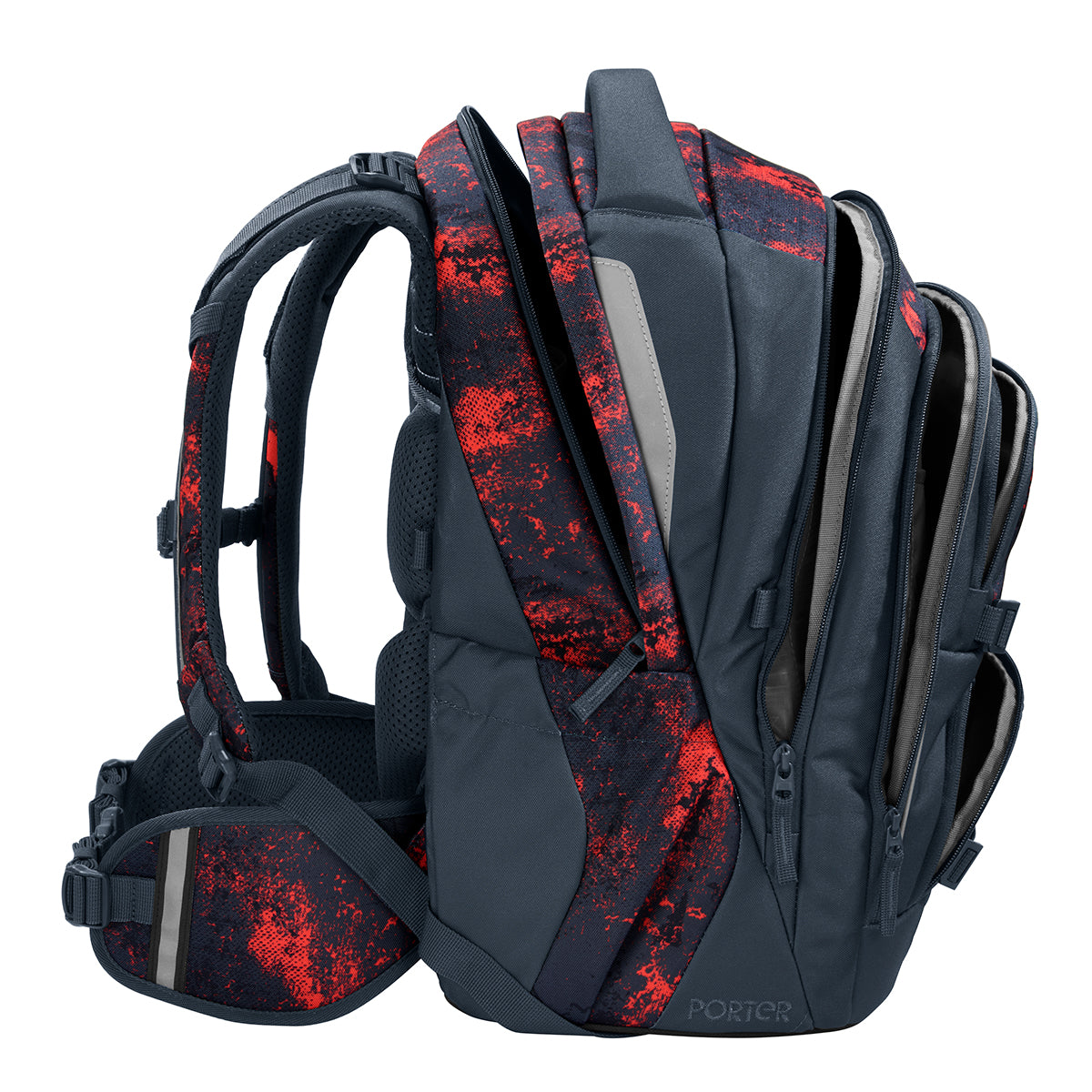 Coocazoo Schulrucksack Porter, Broken Black