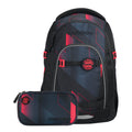 coocazoo MATE Rucksack-Set FC Bayern, Schwarz mit Rot