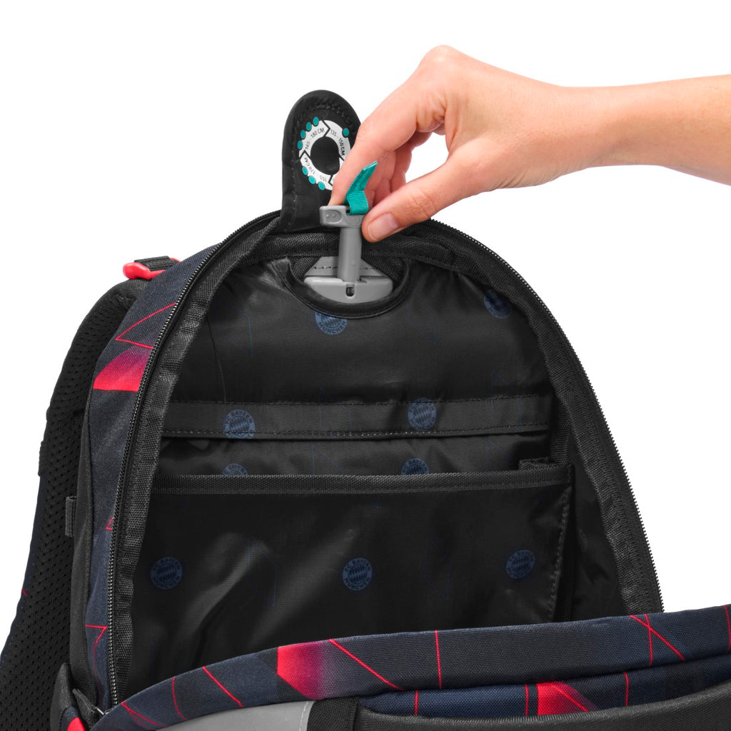 coocazoo MATE Rucksack-Set FC Bayern Tragesystem