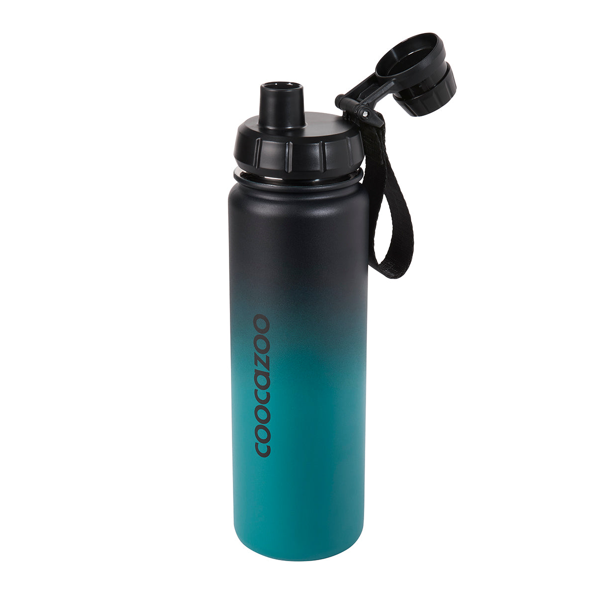 Coocazoo Edelstahl Trinkflasche, Gradient Teal
