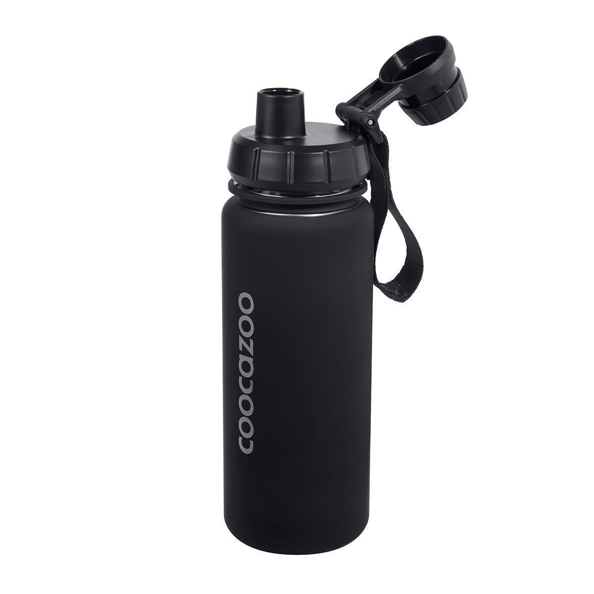 Coocazoo Trinkflasche Tritan, BLACK