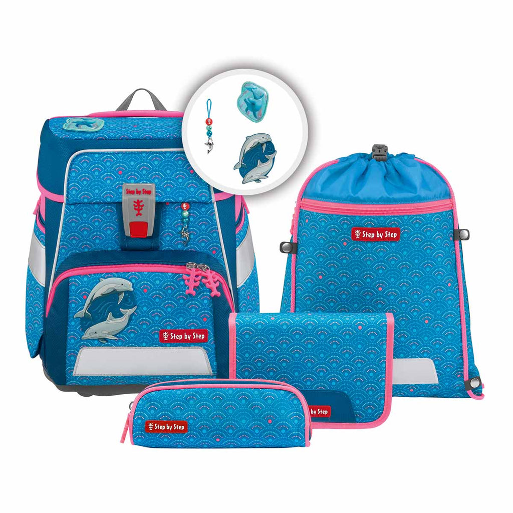 Step by Step Space Schulranzen-Set, Dolphin Pippa