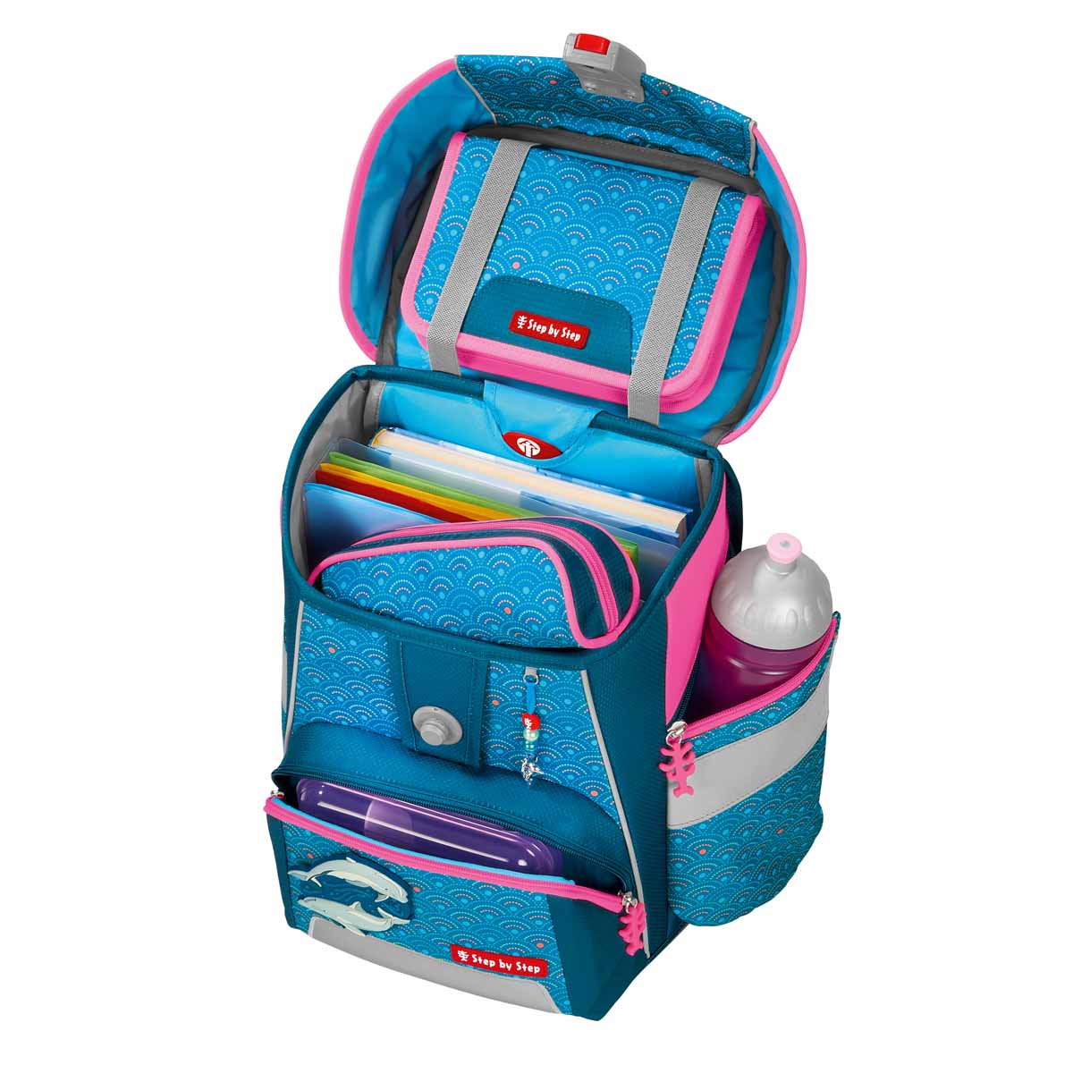 Step by Step Space Schulranzen-Set, Dolphin Pippa