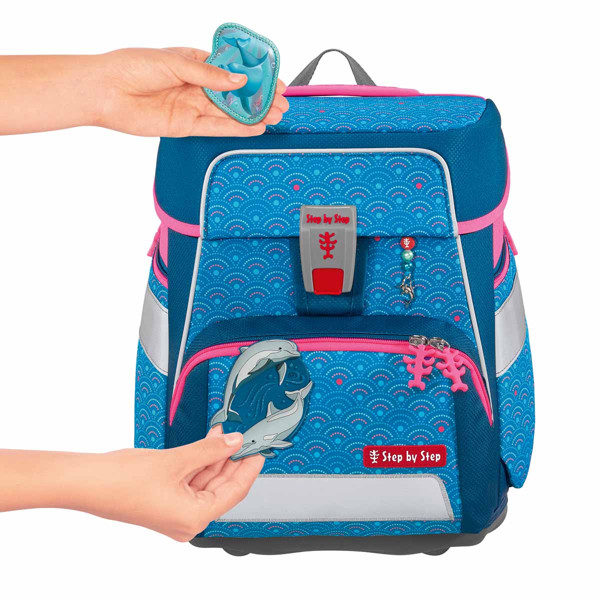 Step by Step Space Schulranzen-Set, Dolphin Pippa