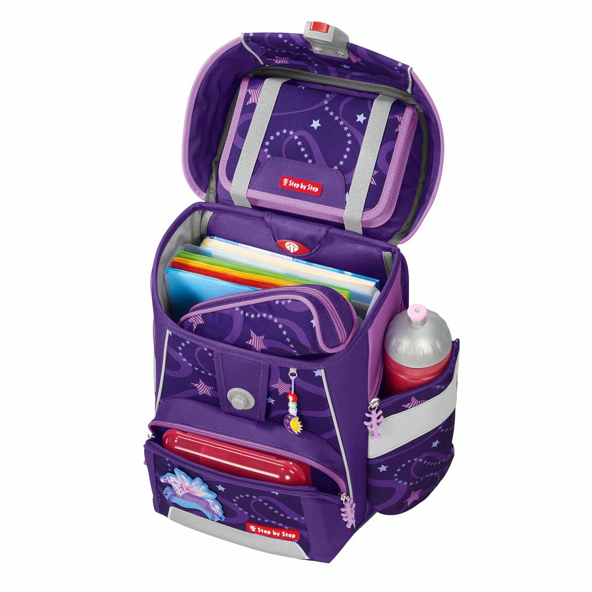 Step by Step Space Schulranzen-Set, Pegasus Emily