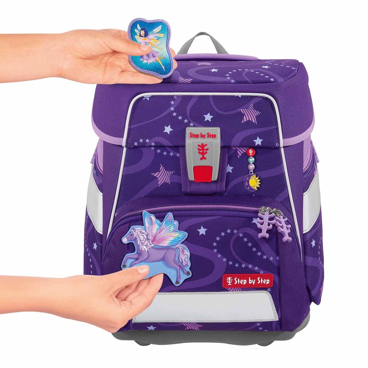 Step by Step Space Schulranzen-Set, Pegasus Emily