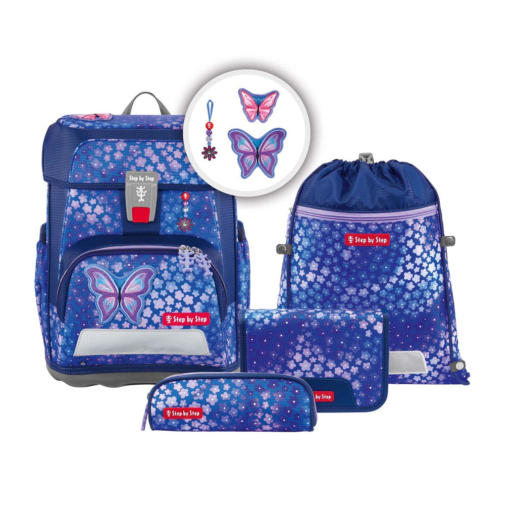 Step by Step Cloud Schulranzen-Set, Butterfly Maja