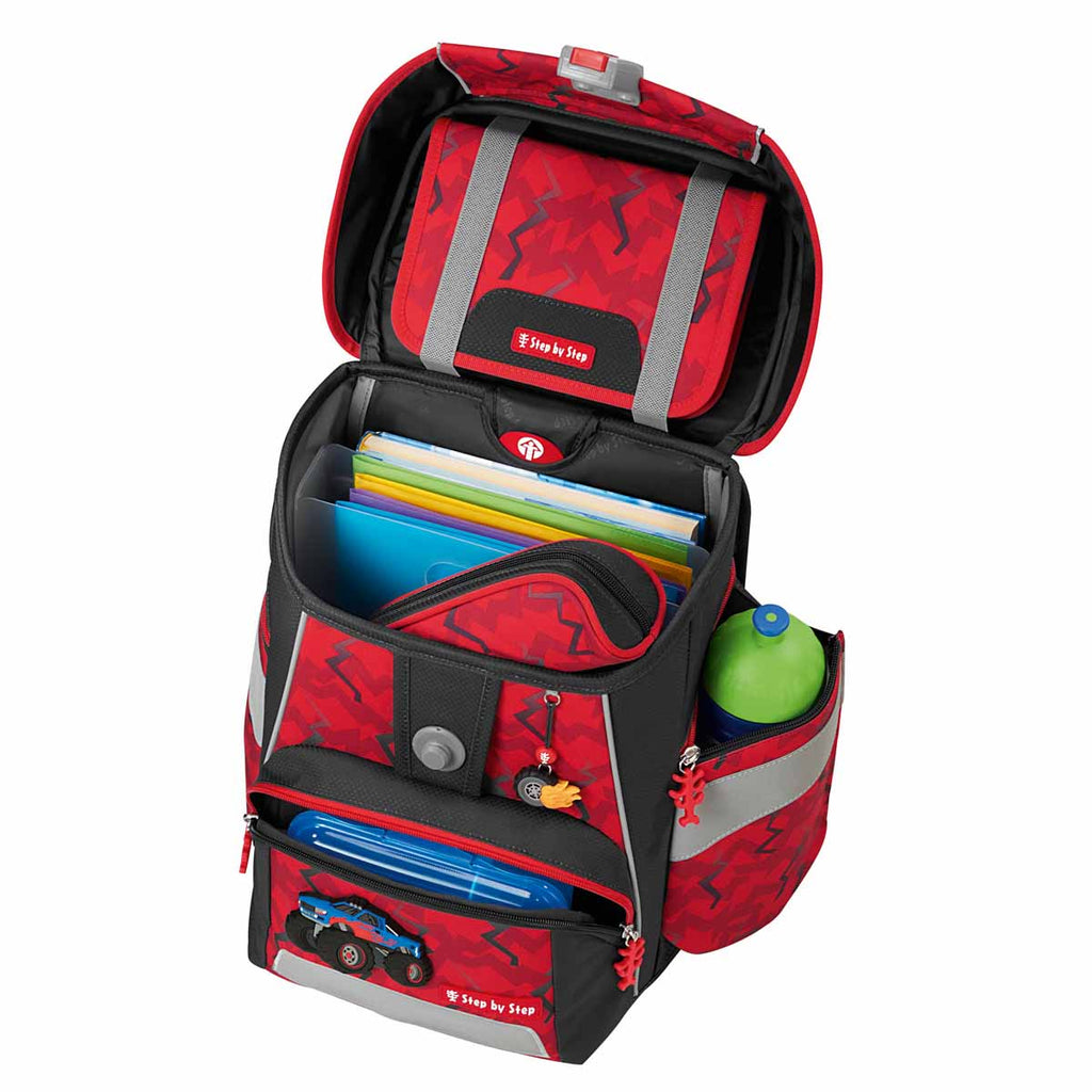 Step by Step Space Schulranzen-Set, Monster Truck Rocky