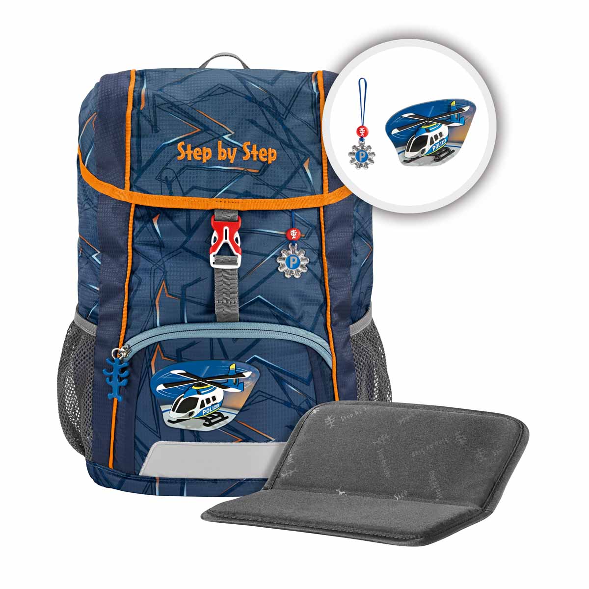 Step by Step Rucksack KID, Helicopter Sam