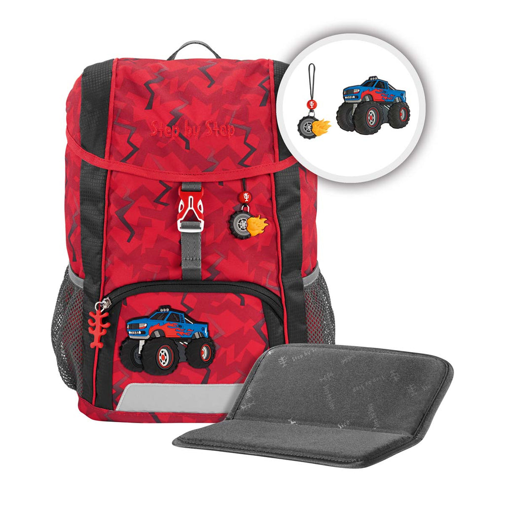Step by Step Rucksack KID, Monster Truck Rocky