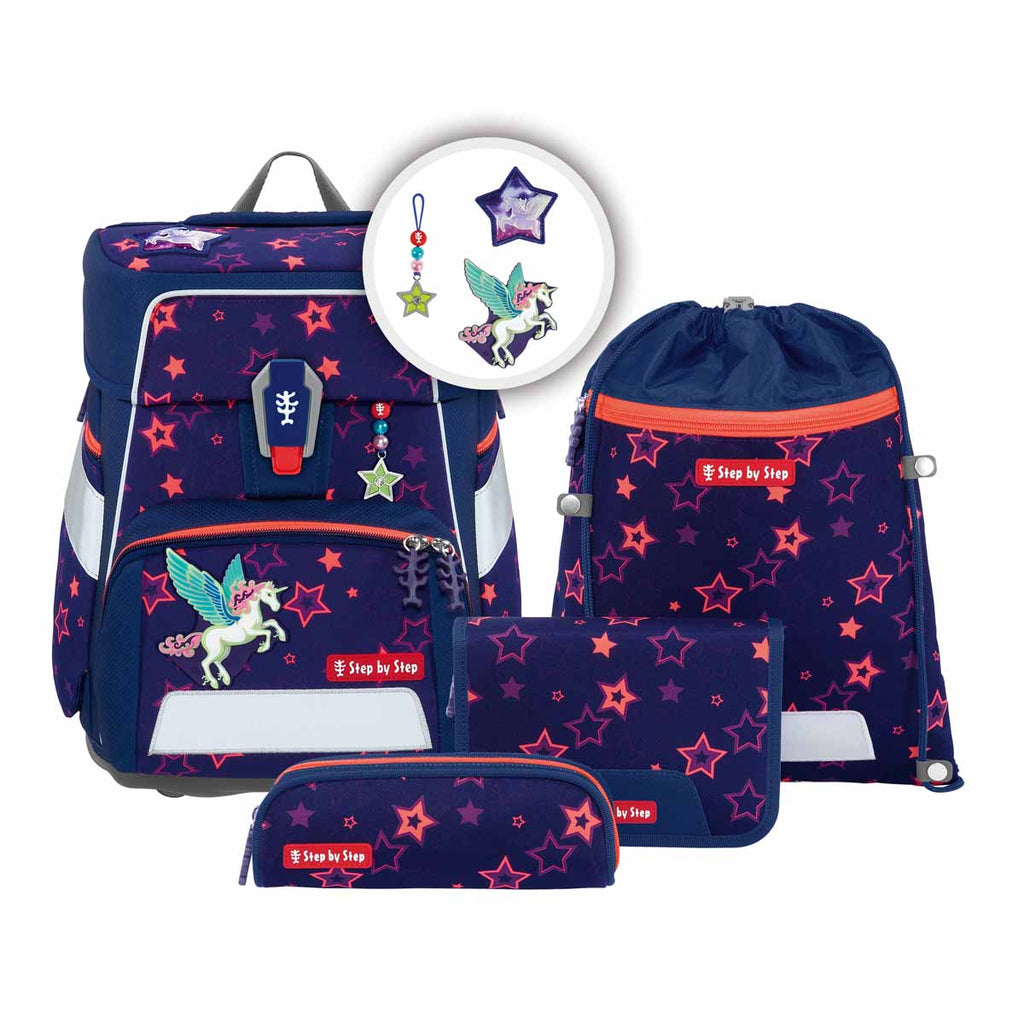 Step by Step Space Schulranzen-Set, Pegasus Night Nuala
