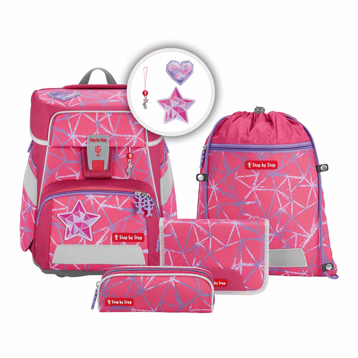 Step by Step Space Schulranzen-Set, Star Stella