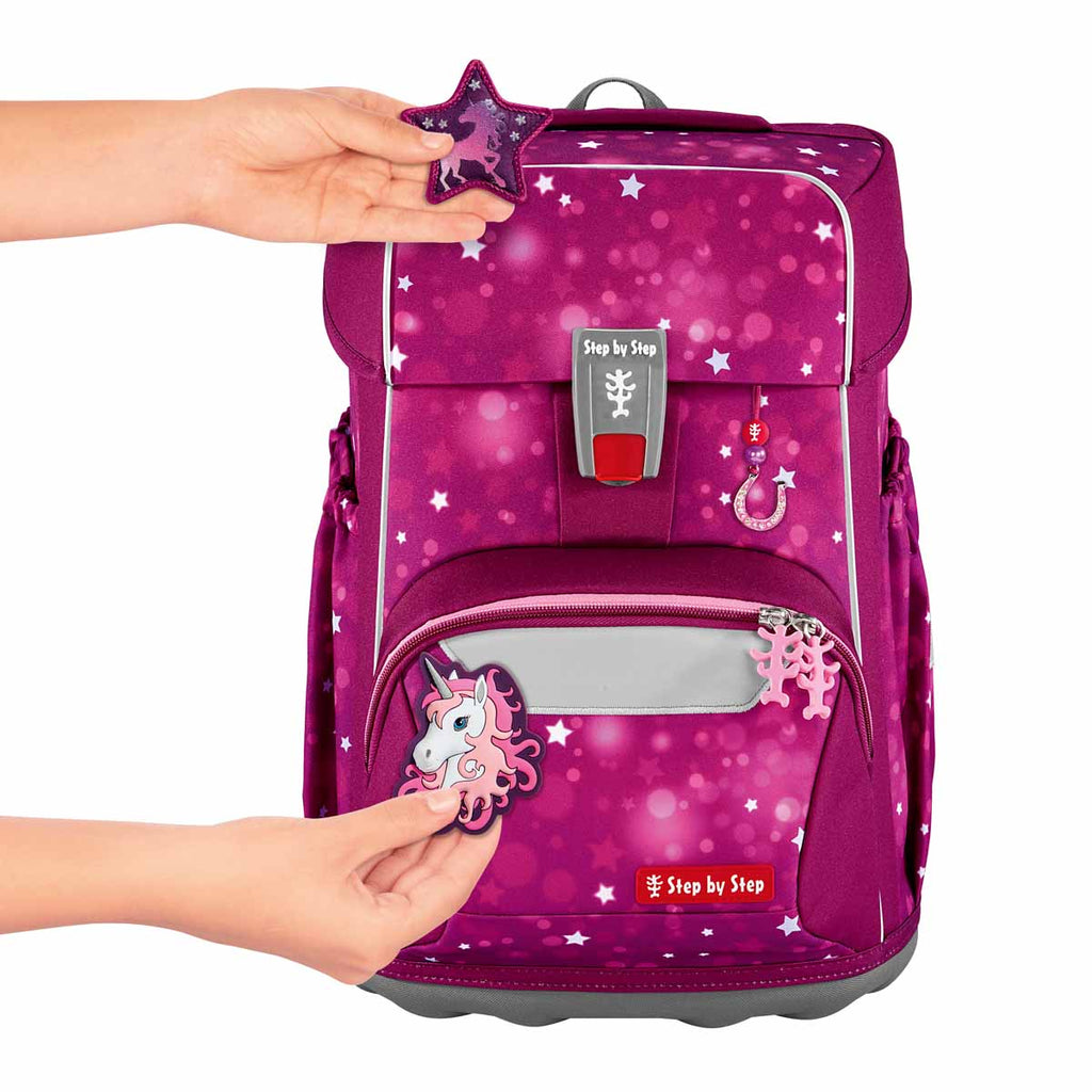 Step by Step Giant Schulranzen-Set, Sweet Unicorn Nuala