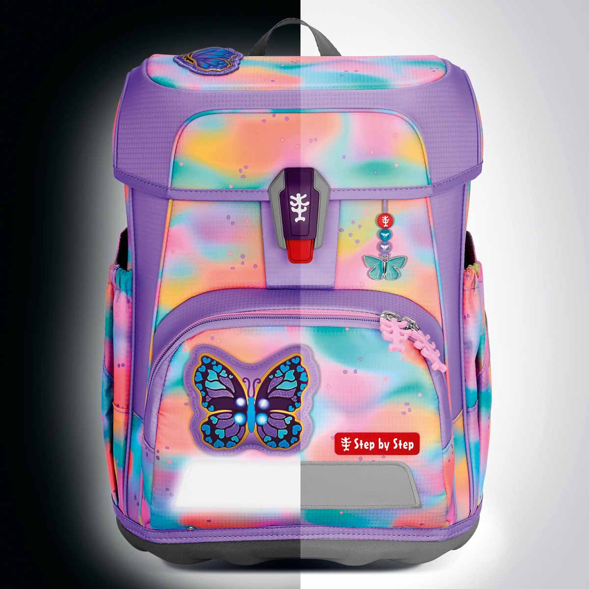 Step by Step Cloud Schulranzen-Set, Butterfly Luna