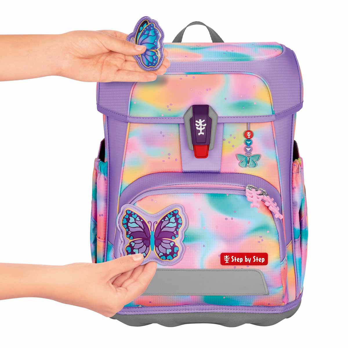 Step by Step Cloud Schulranzen-Set, Butterfly Luna
