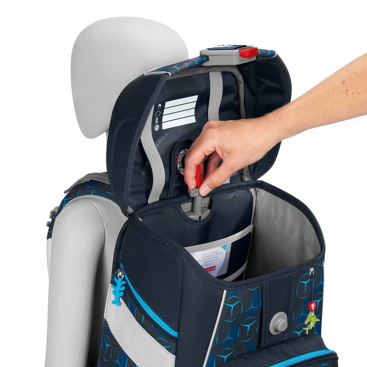 Step by Step Space Schulranzen-Set, Shark Dexter