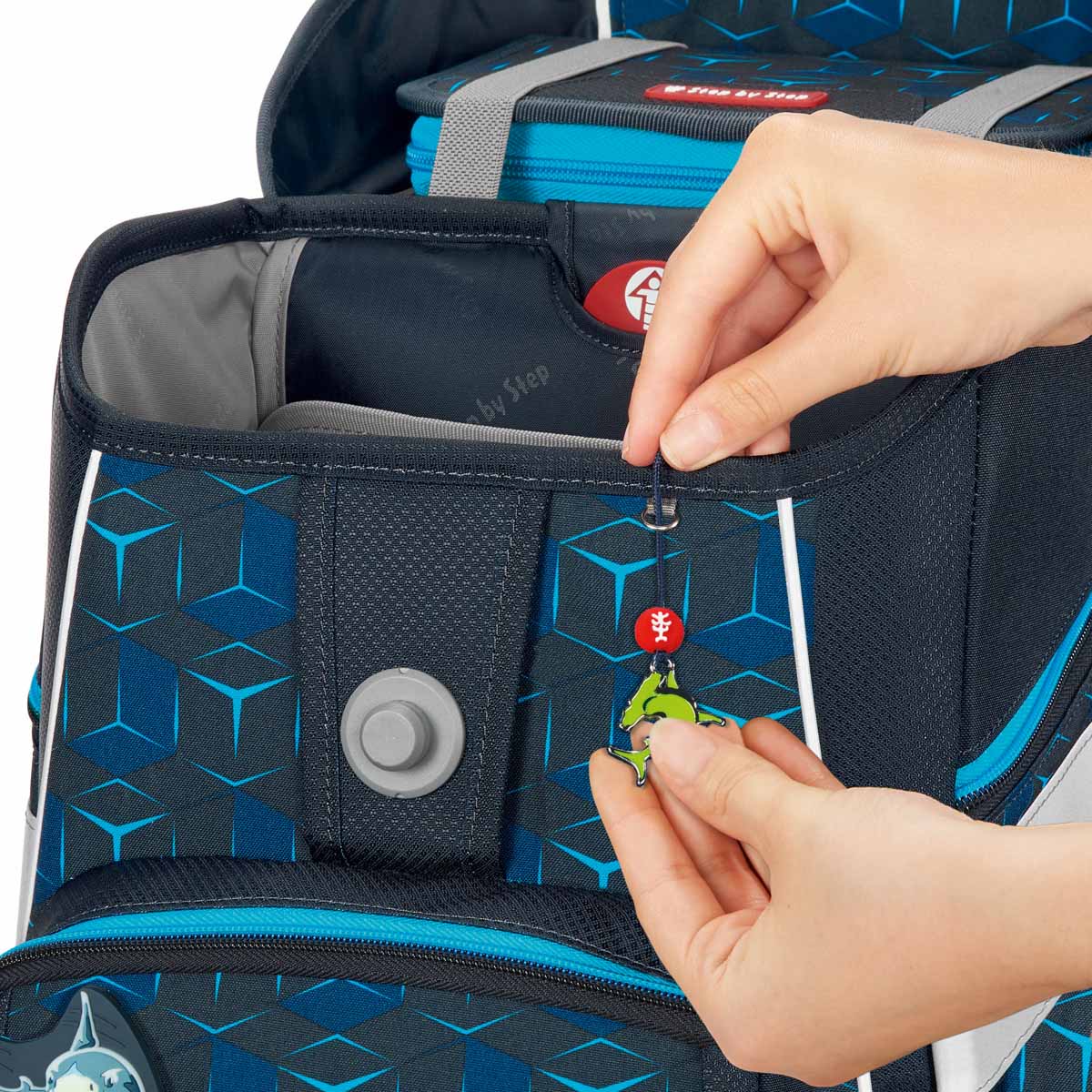 Step by Step Space Schulranzen-Set, Shark Dexter