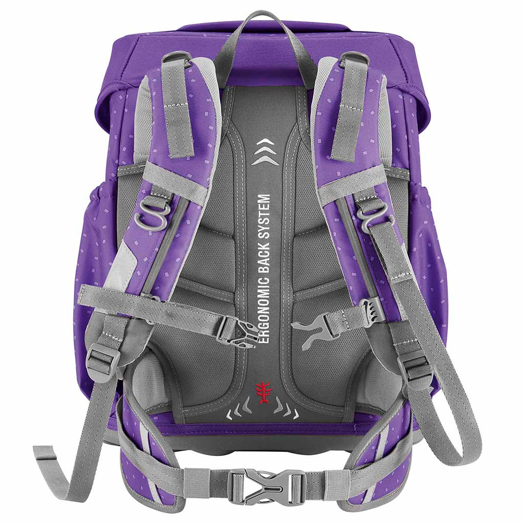 Step by Step Basis Schulranzen-Set, Purple Konfetti