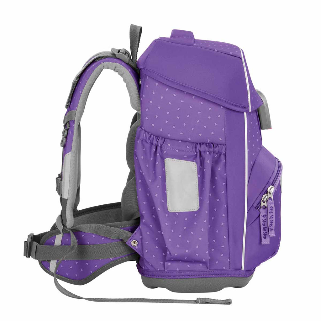 Step by Step Basis Schulranzen-Set, Purple Konfetti