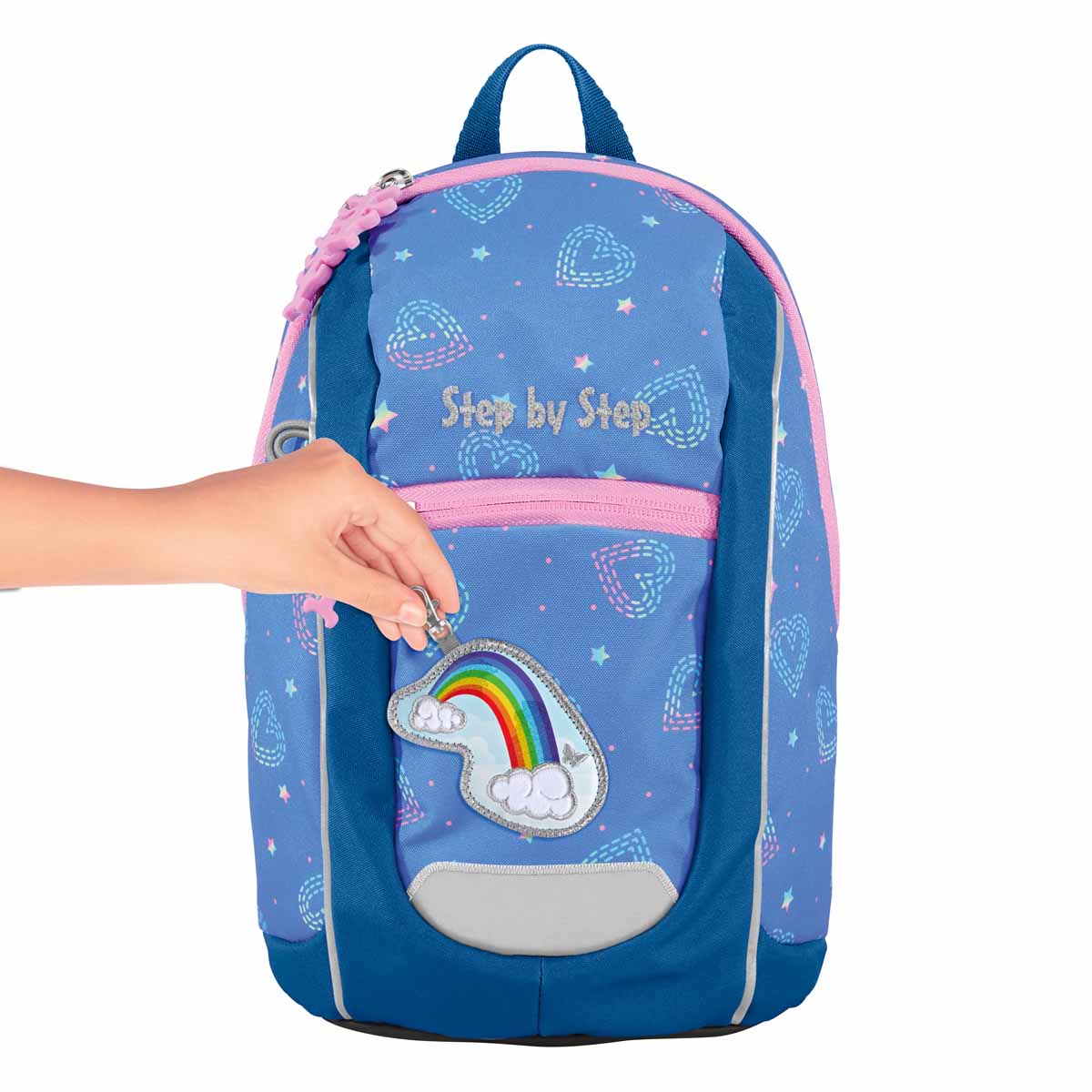 Step by Step Rucksack KIGA Mini, Rainbow Lui