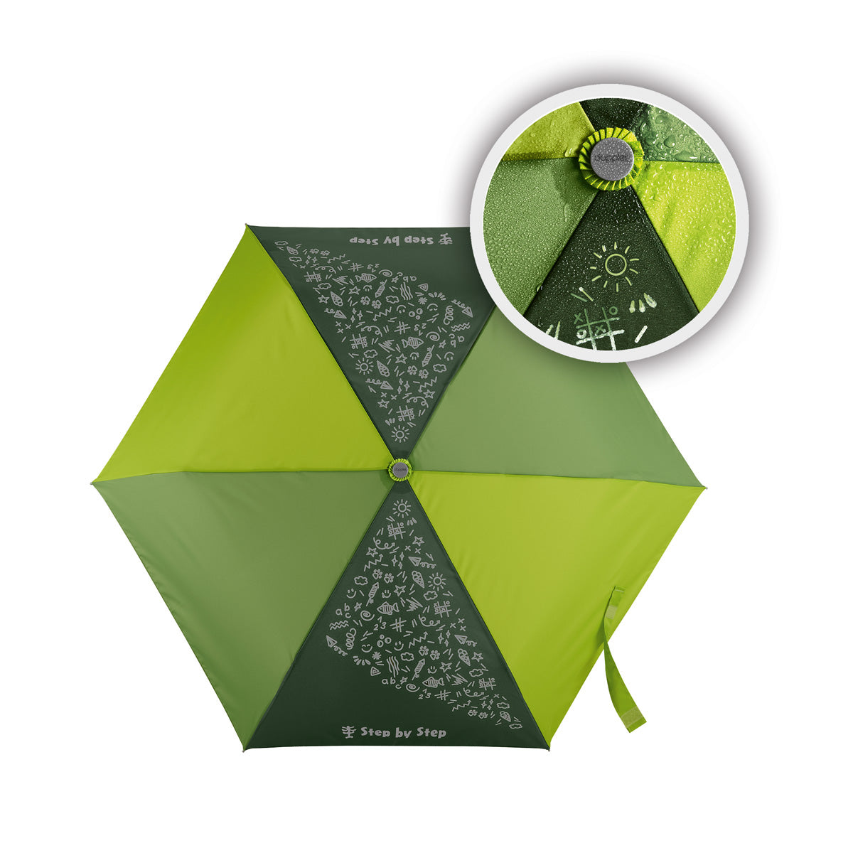 Step by Step Regenschirm, Green
