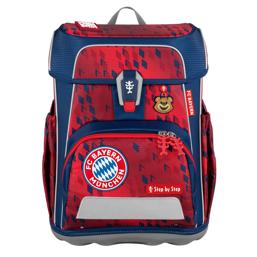 Step by Step Cloud Schulranzen-Set, FC Bayern Mia San Mia