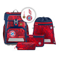 Step by Step Cloud Schulranzen-Set, FC Bayern Mia San Mia