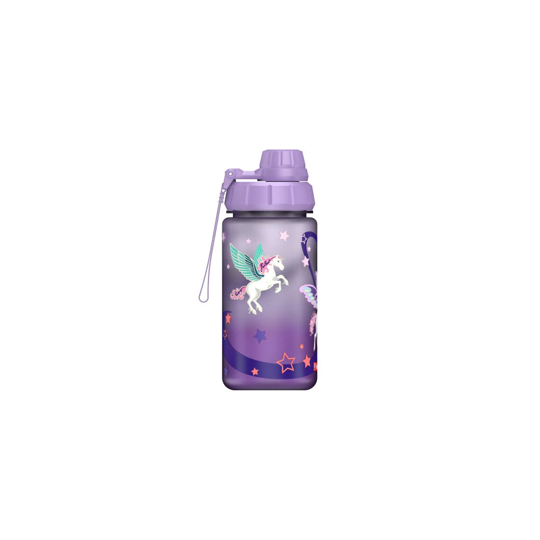 Step by Step Trinkflasche Dreamy Pegasus in Lila