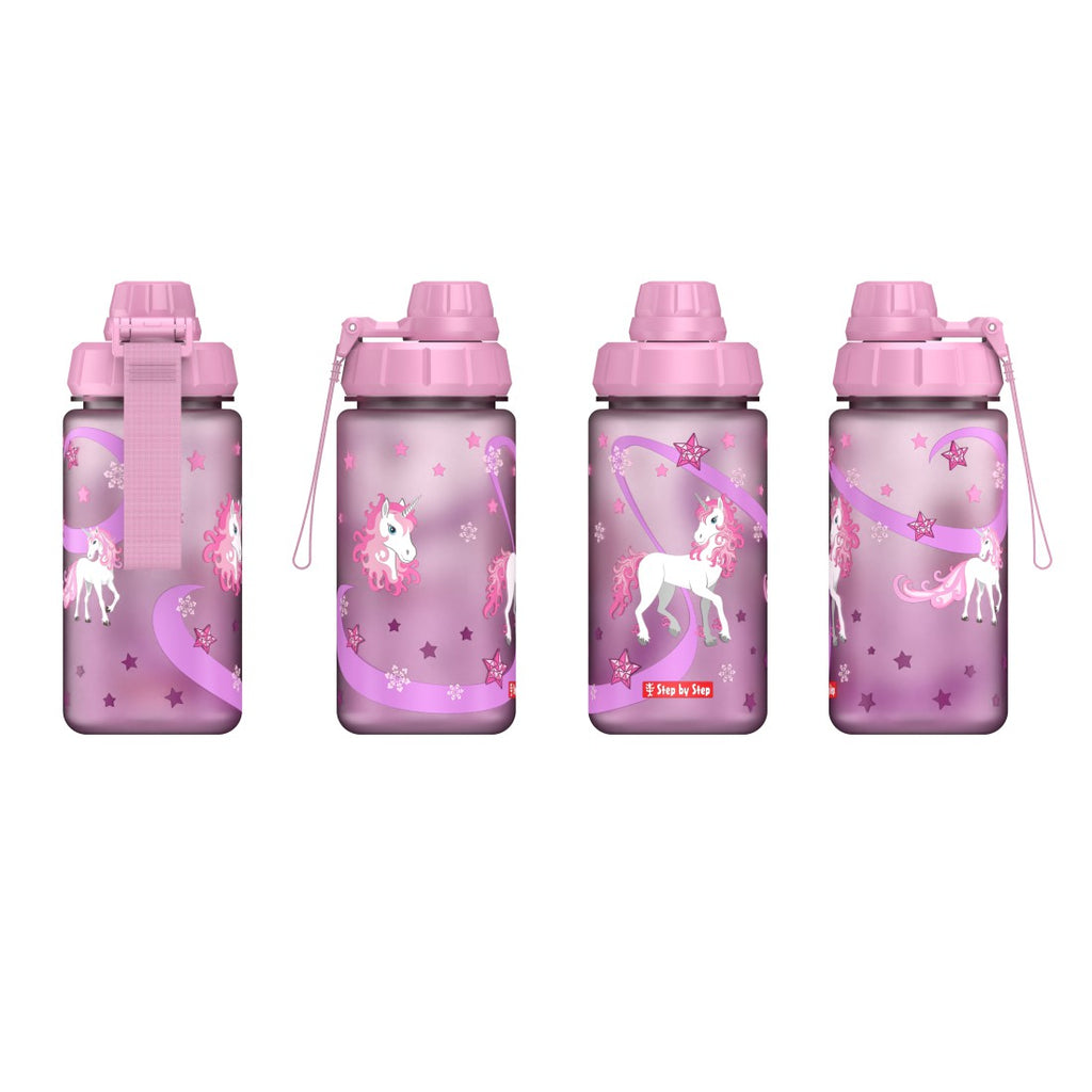 Step by Step Trinkflasche Sweet Unicorn in Blau, dritte Produktansicht