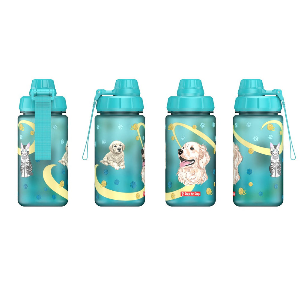 Step by Step Trinkflasche Sweet Pet in Türkis, dritte Ansicht