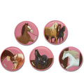 Ergobag Kletties-Set, Pferde im Galopp – Produktansicht 1