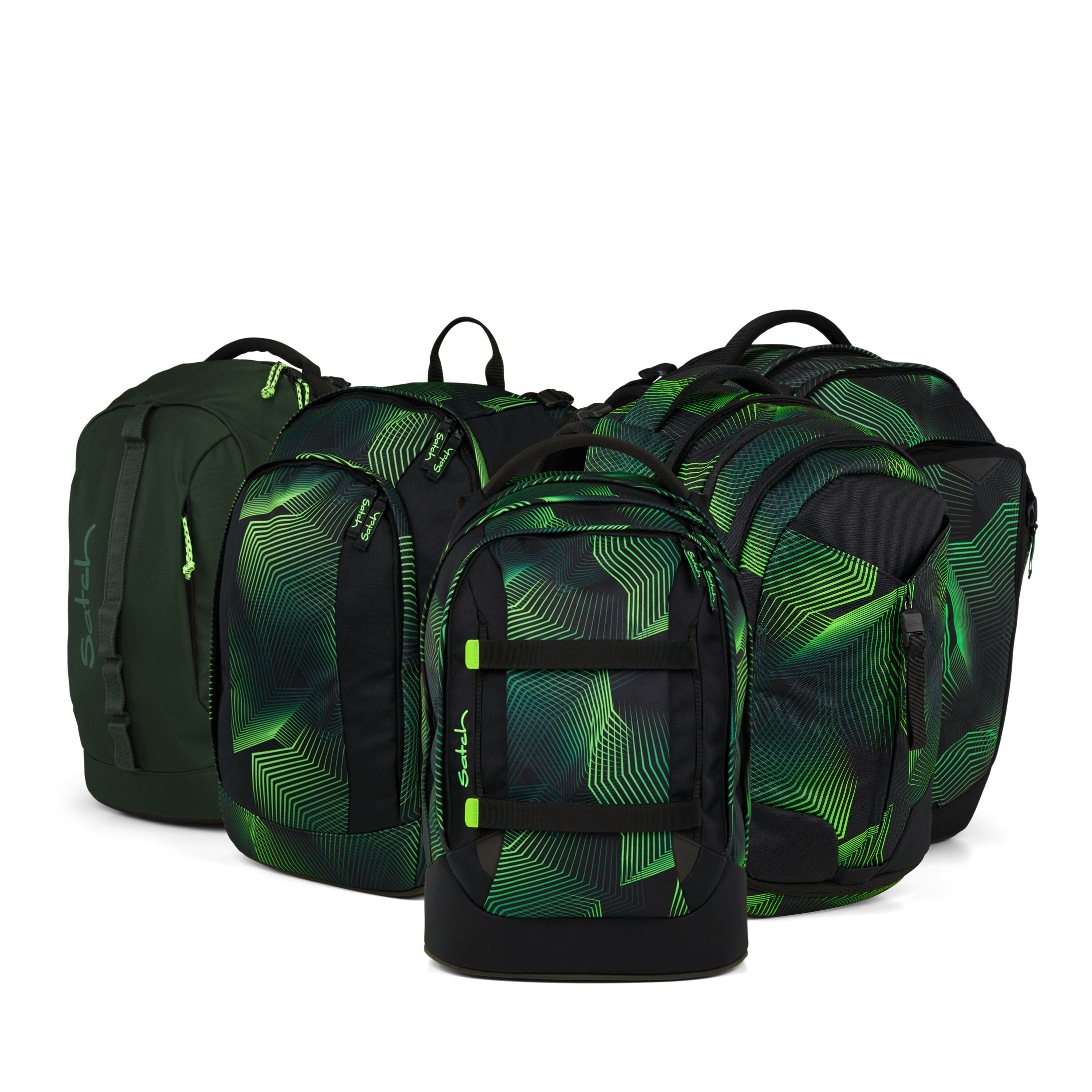 Satch Rucksack con:next, Urban Green – Produktansicht 1