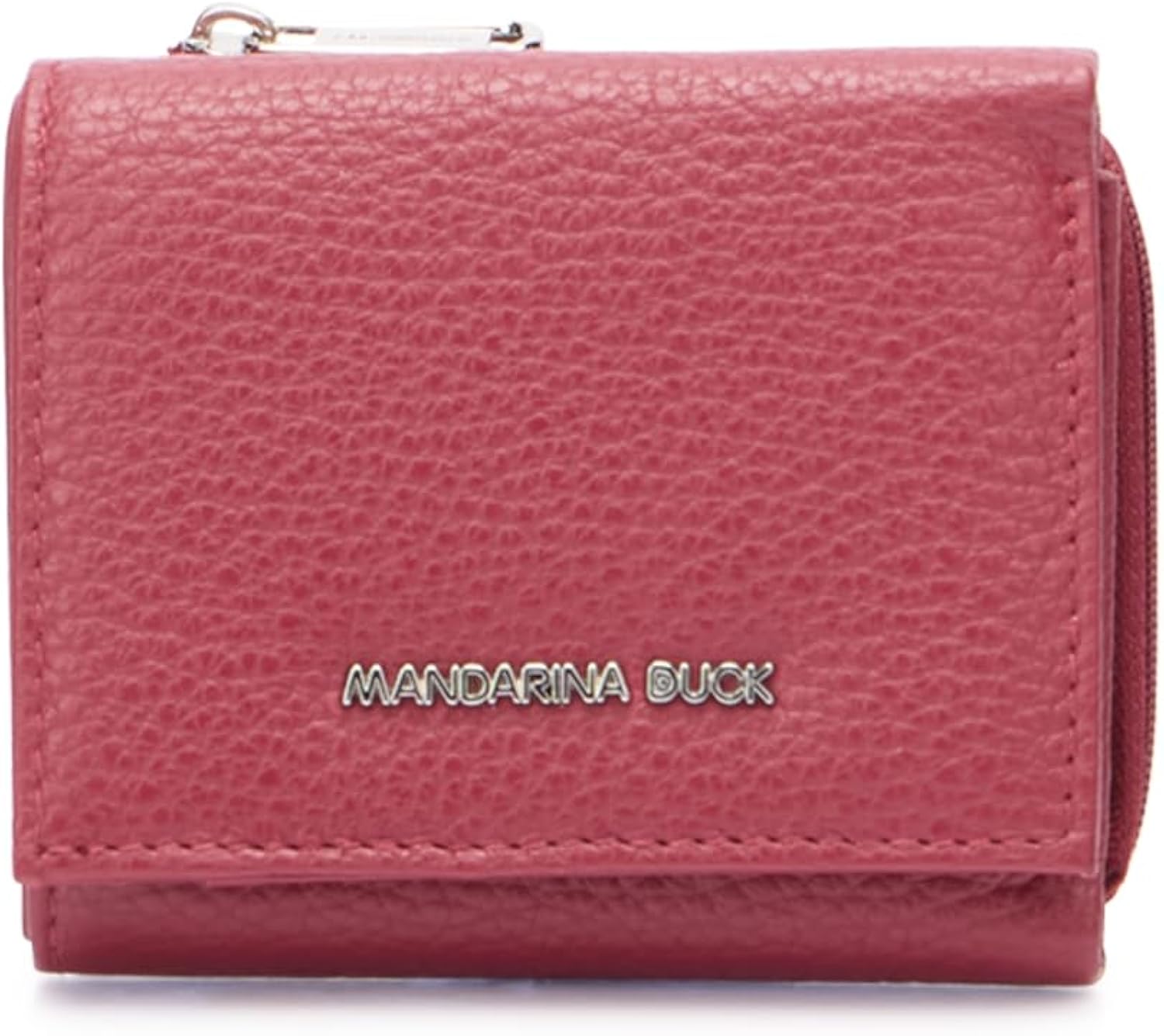 Mandarina Duck Mellow Leather Geldbörse, Grape – Ansicht 1