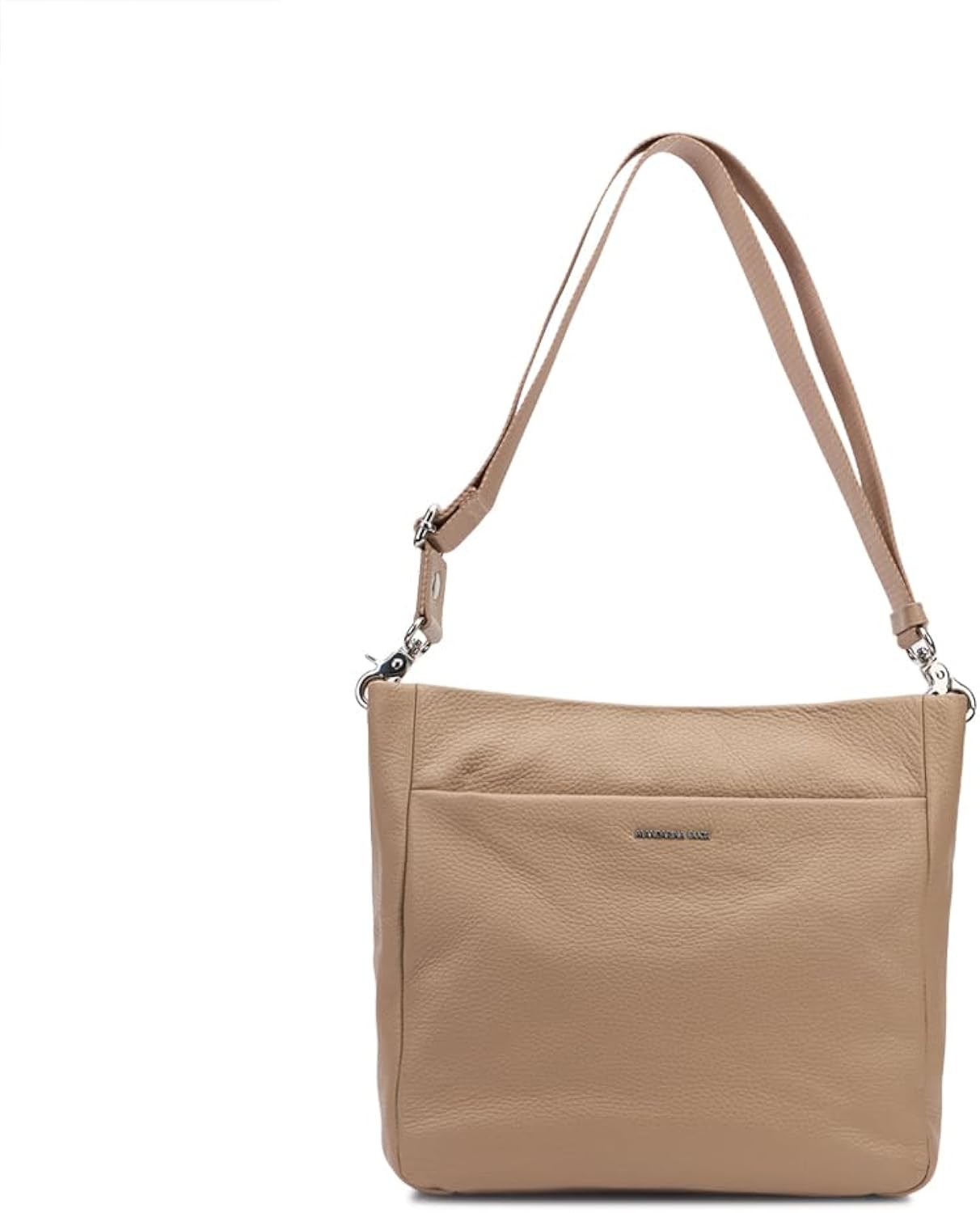 Mandarina Duck Mellow Leather Crossover, Warm Taupe – Ansicht 1