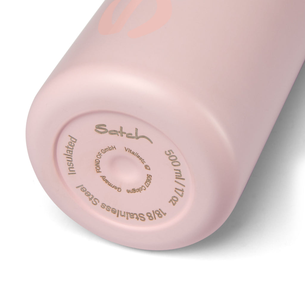 Satch Edelstahl Trinkflasche, Rose – Produktansicht 2