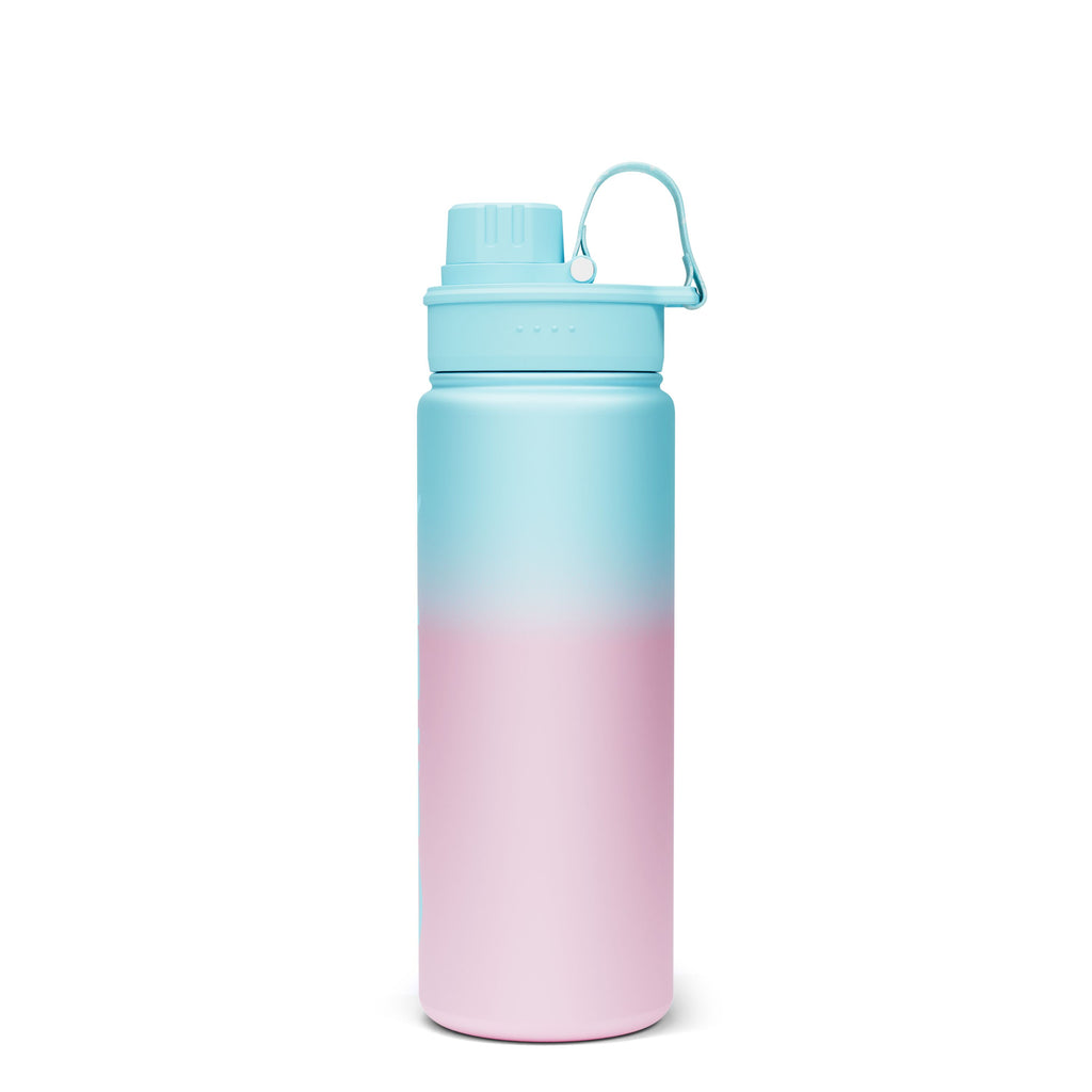 Satch Edelstahl Trinkflasche, Light Blue Graffiti – Produktansicht 2
