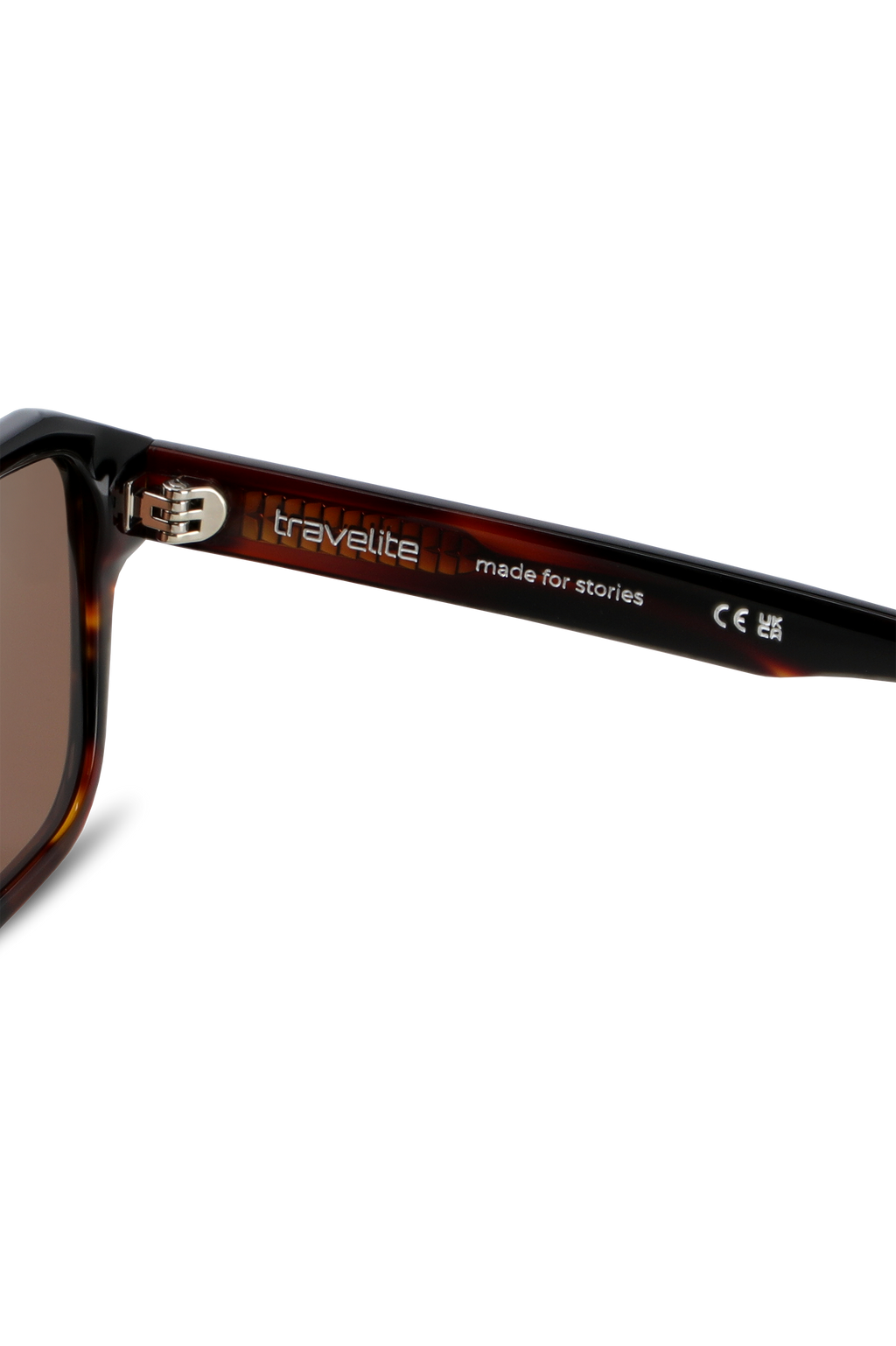 Travelite URBAN SOLAR Sonnenbrille, Brown Tortoise – Produktansicht 4
