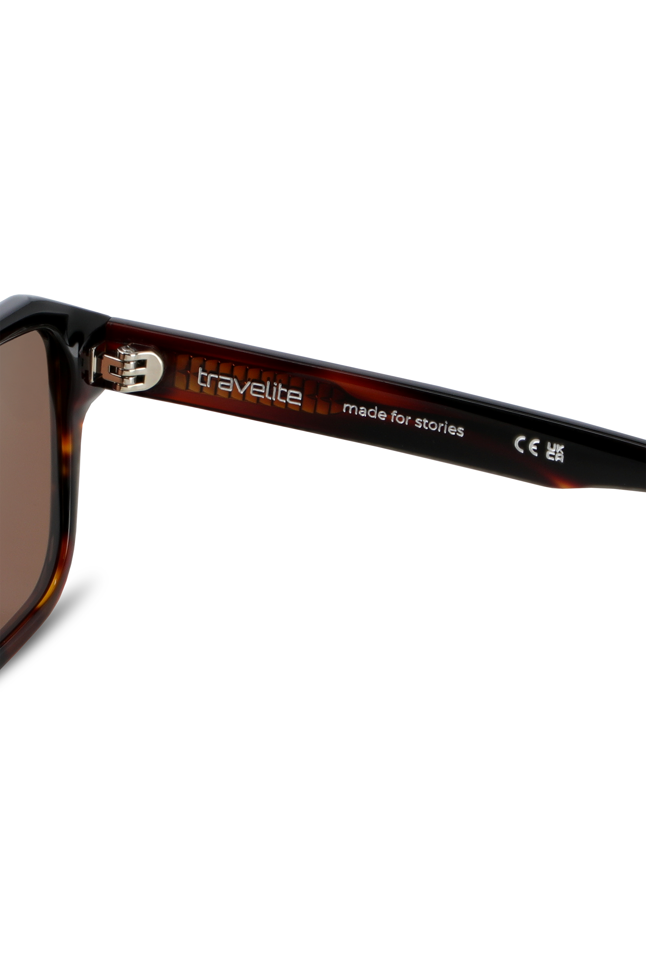 Travelite URBAN SOLAR Sonnenbrille, Brown Tortoise – Produktansicht 4
