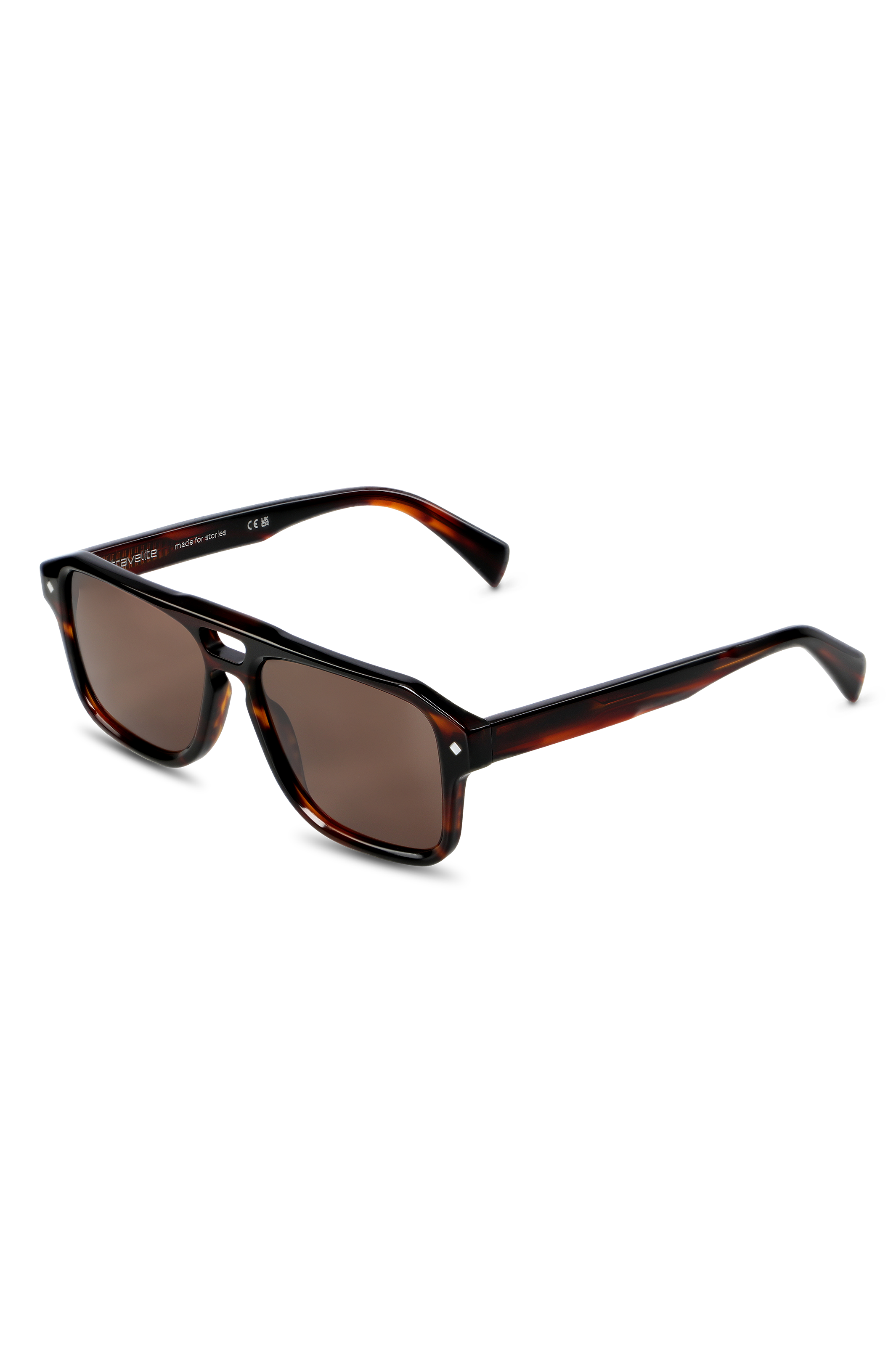 Travelite URBAN SOLAR Sonnenbrille, Brown Tortoise – Produktansicht 2