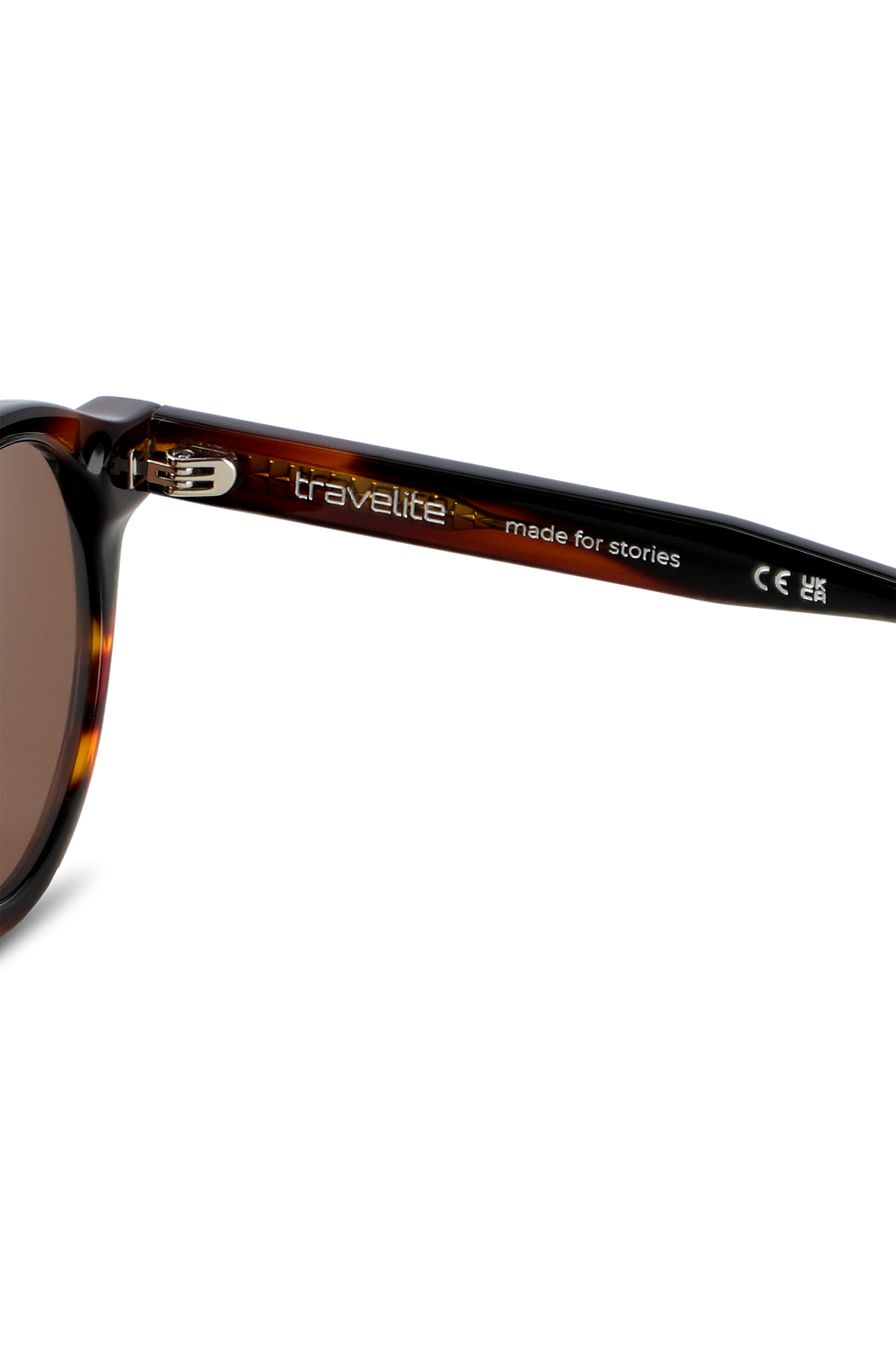 Travelite URBAN HALO Sonnenbrille, Brown Tortoise – Produktansicht 4