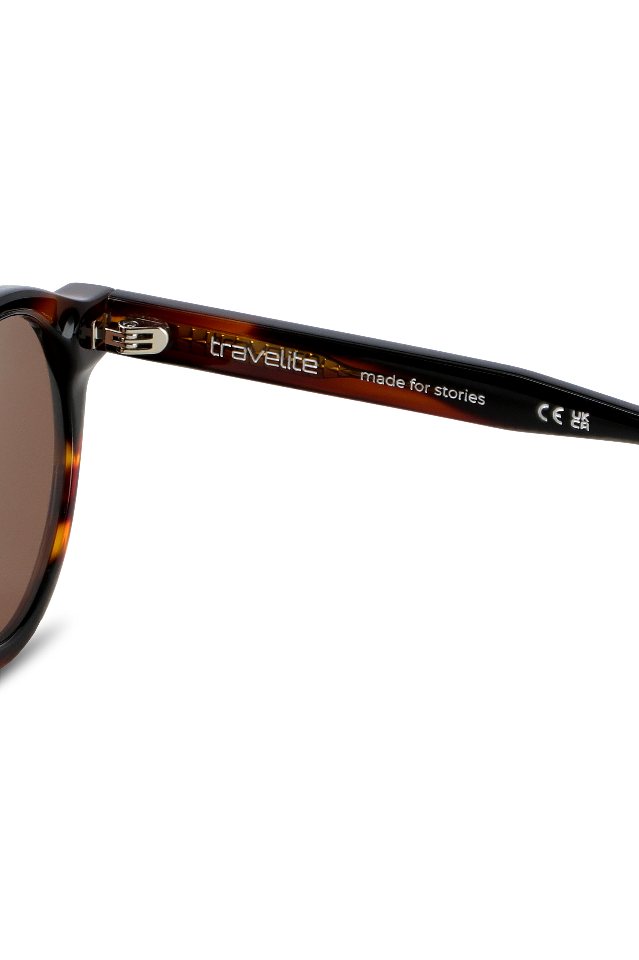 Travelite URBAN HALO Sonnenbrille, Brown Tortoise – Produktansicht 4
