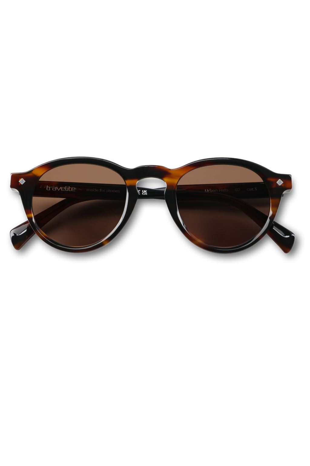Travelite URBAN HALO Sonnenbrille, Brown Tortoise – Produktansicht 3