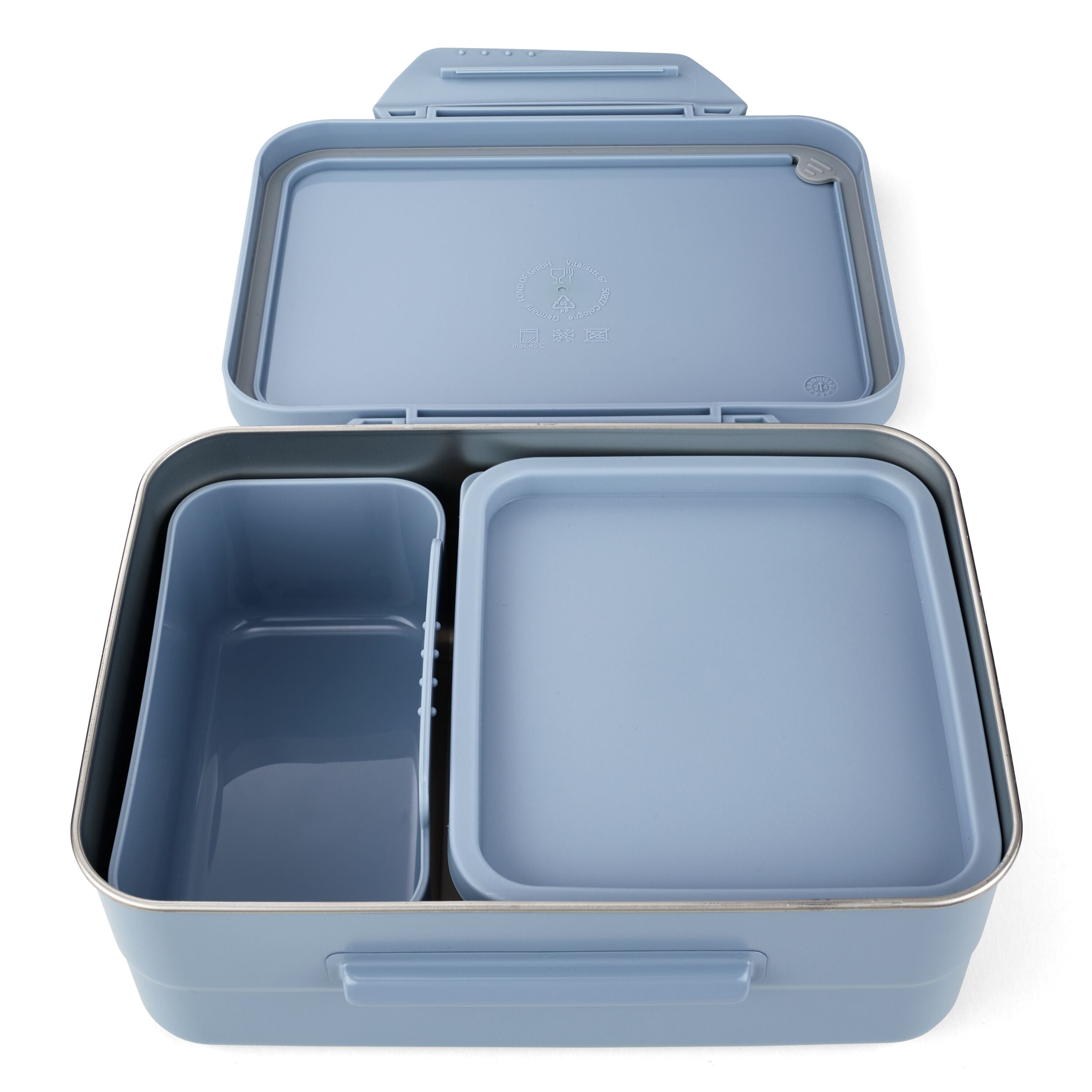 Satch Edelstahl Brotdose, Nordic Light Blue – Produktansicht 3